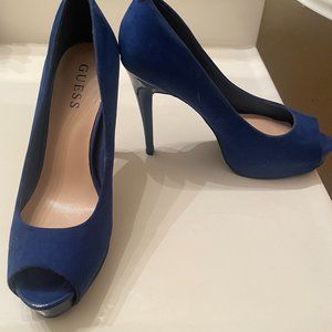 Guess Size 8 Open Toe Pumps